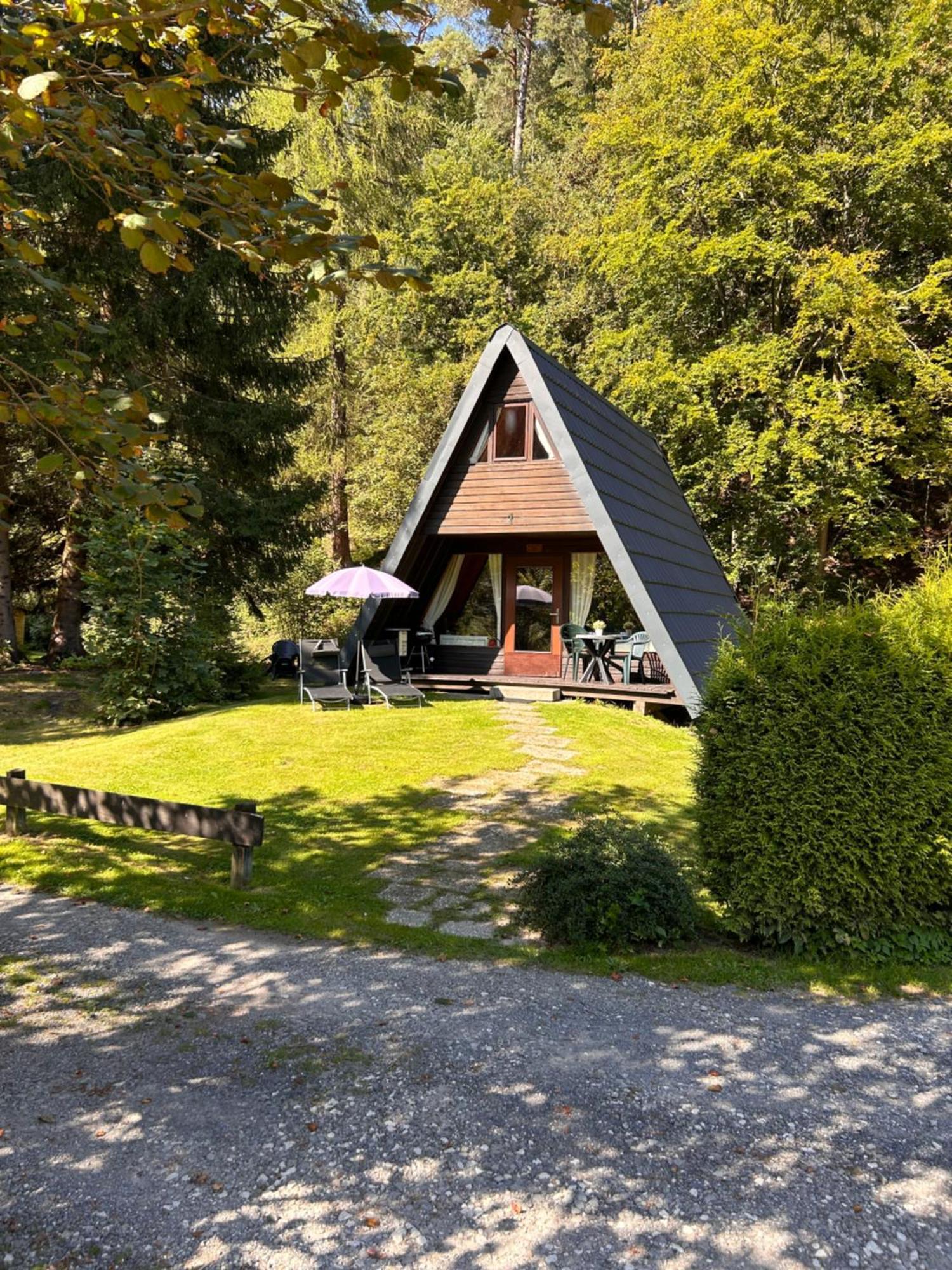 Ferienhaeuser Am Waldschloesschen Lautenthal Dış mekan fotoğraf